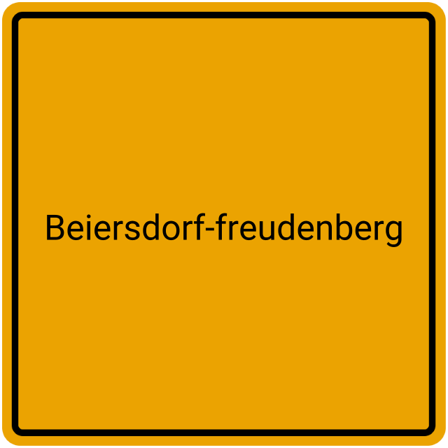 Meldebestätigung Beiersdorf-Freudenberg