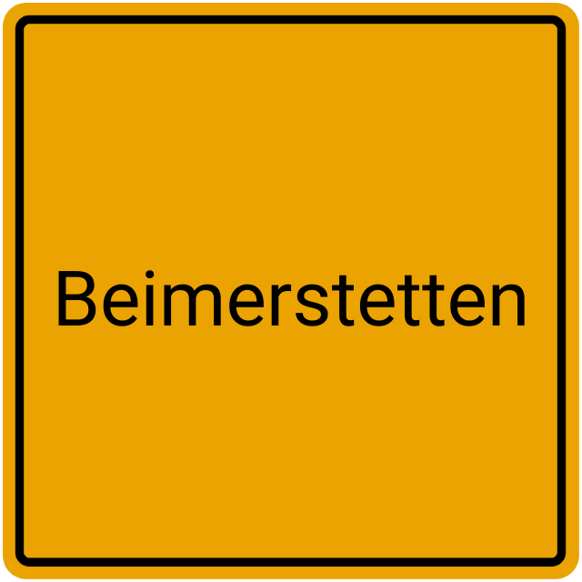 Meldebestätigung Beimerstetten