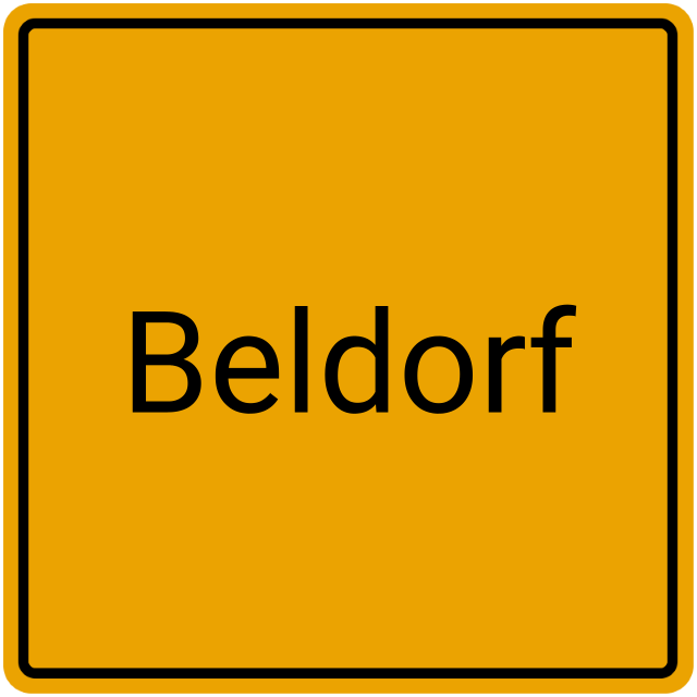 Meldebestätigung Beldorf
