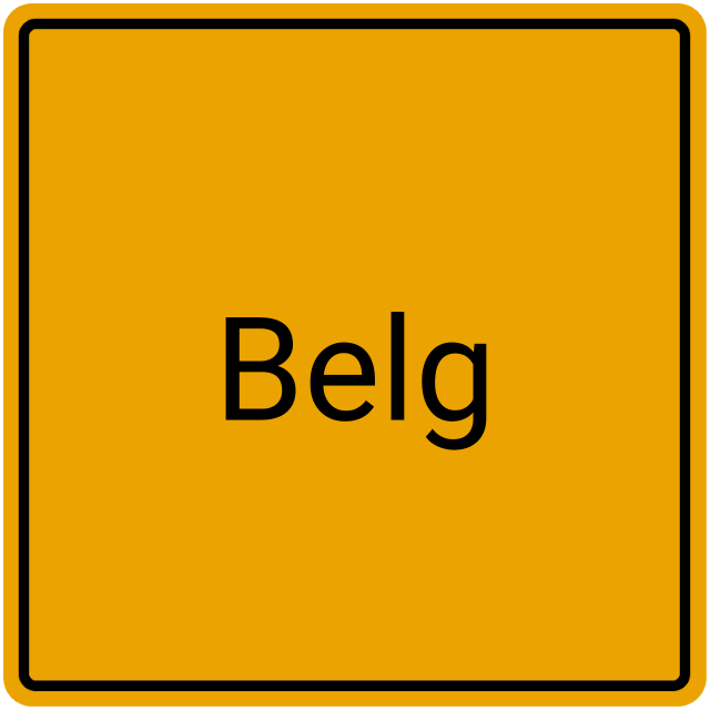 Meldebestätigung Belg