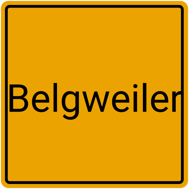 Meldebestätigung Belgweiler