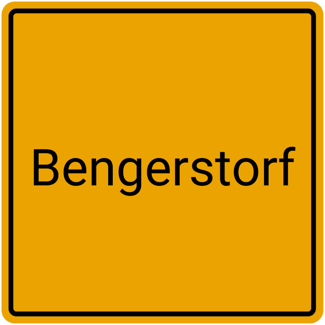 Meldebestätigung Bengerstorf