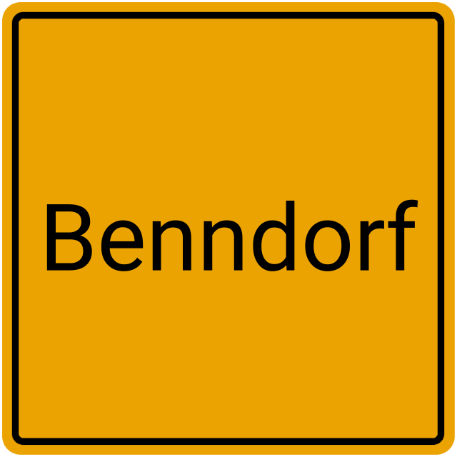 Meldebestätigung Benndorf