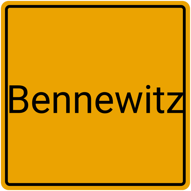 Meldebestätigung Bennewitz