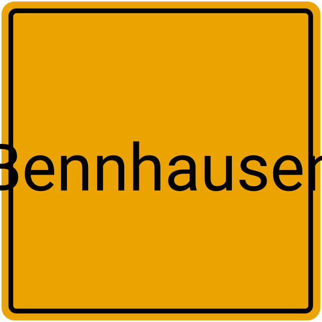 Meldebestätigung Bennhausen