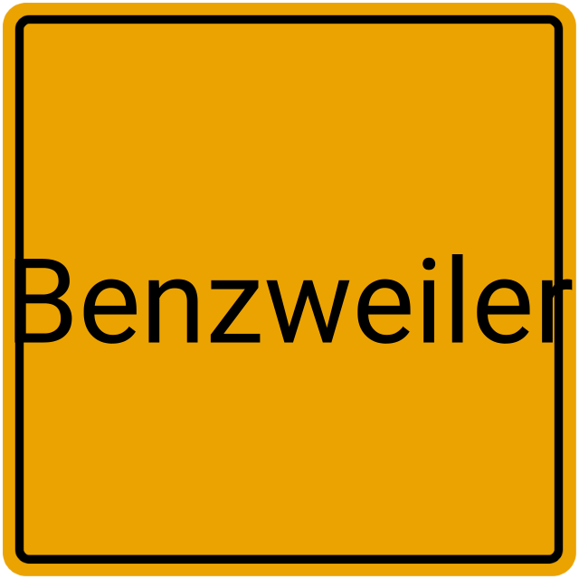 Meldebestätigung Benzweiler