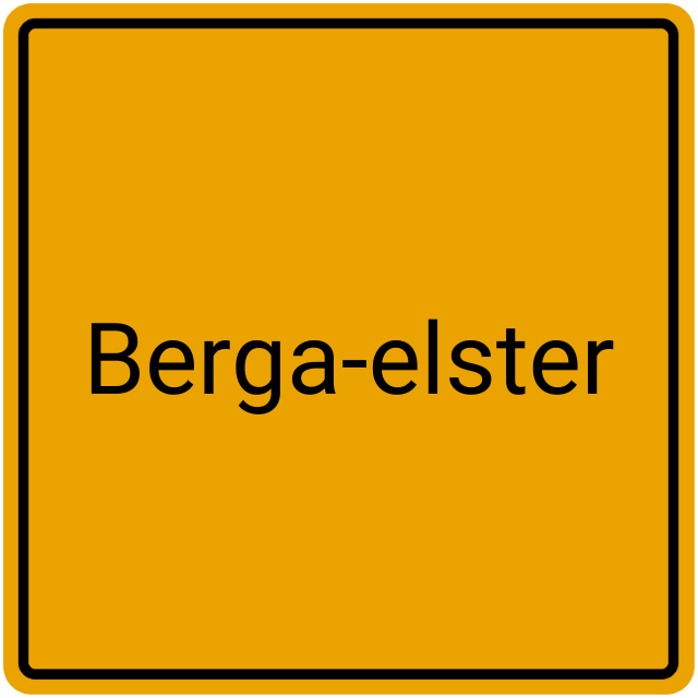 Meldebestätigung Berga-Elster