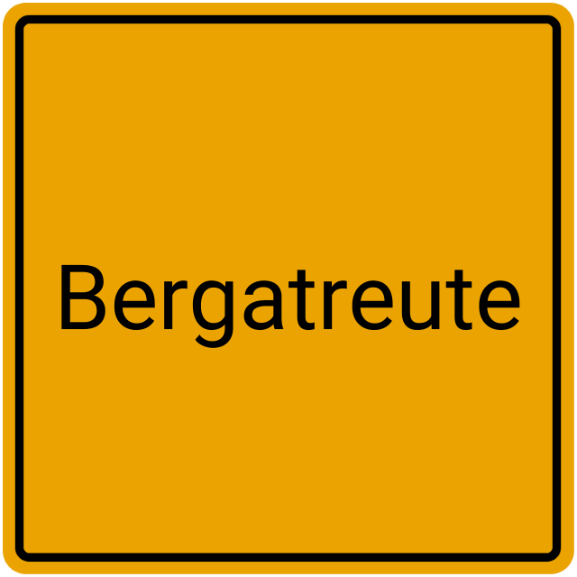 Meldebestätigung Bergatreute