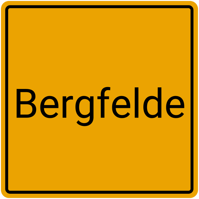 Meldebestätigung Bergfelde