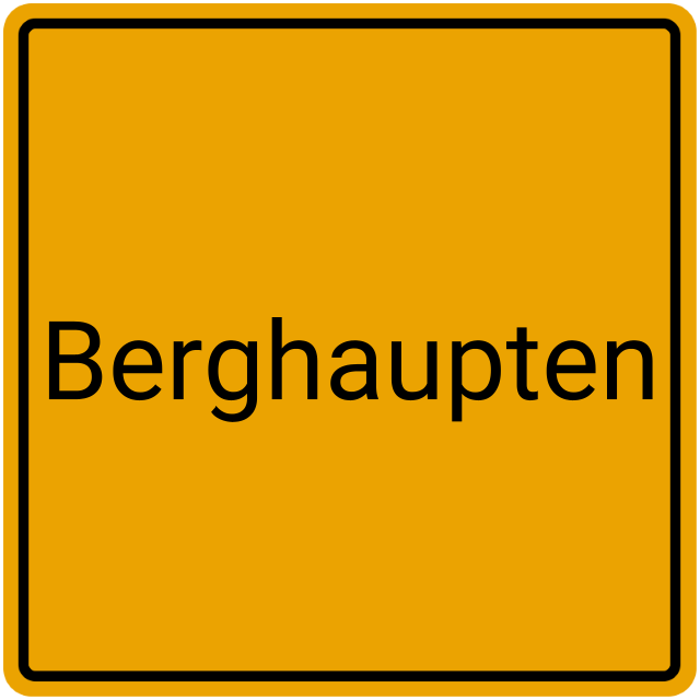 Meldebestätigung Berghaupten