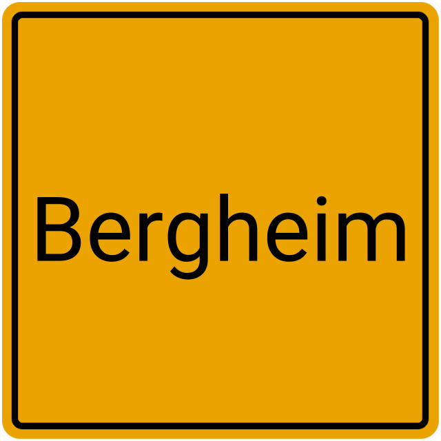 Meldebestätigung Bergheim