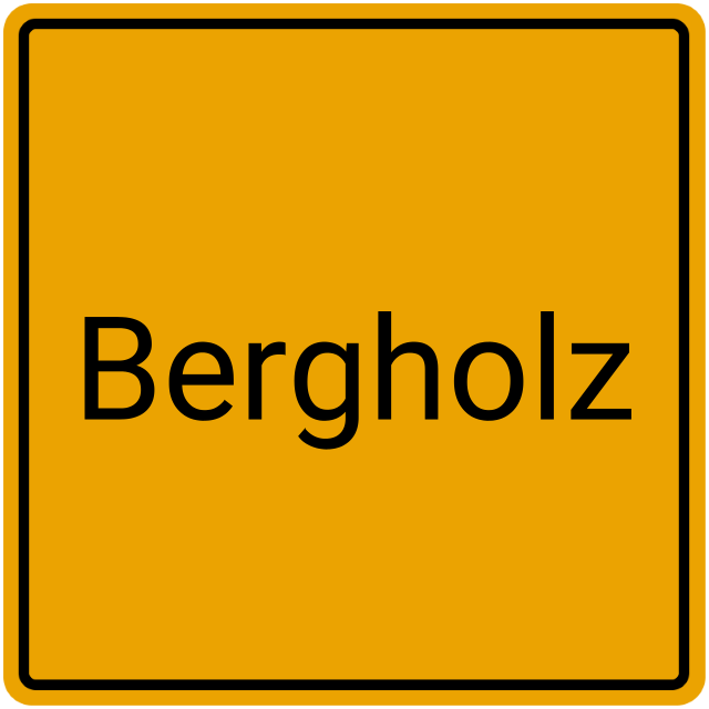 Meldebestätigung Bergholz