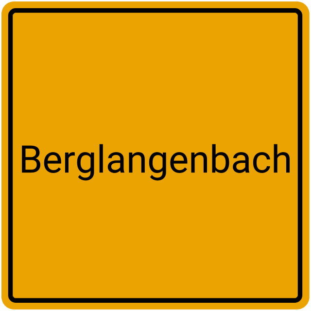 Meldebestätigung Berglangenbach