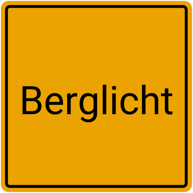 Meldebestätigung Berglicht