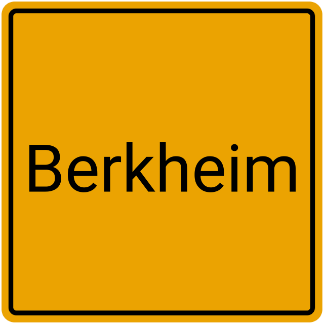 Meldebestätigung Berkheim