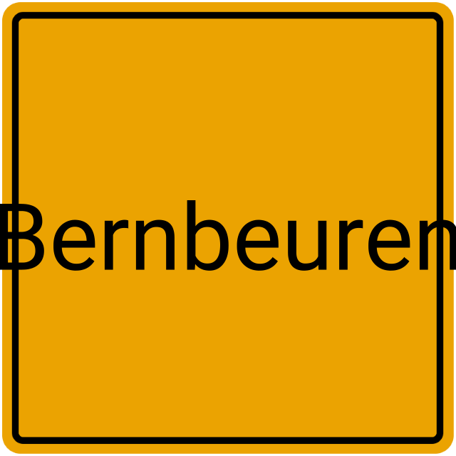 Meldebestätigung Bernbeuren