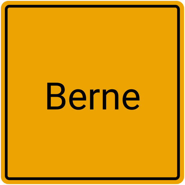 Meldebestätigung Berne