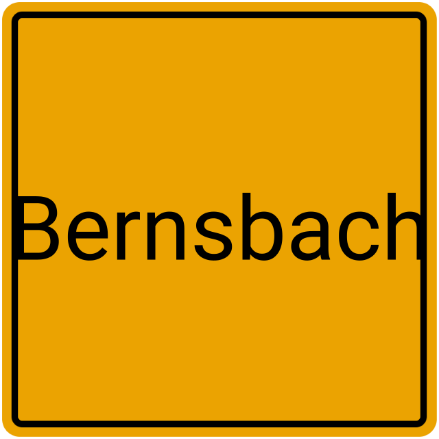 Meldebestätigung Bernsbach