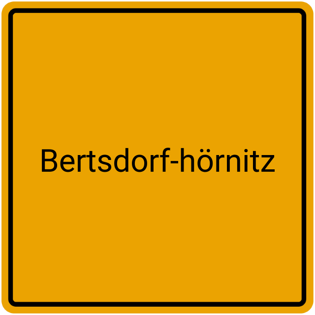 Meldebestätigung Bertsdorf-Hörnitz