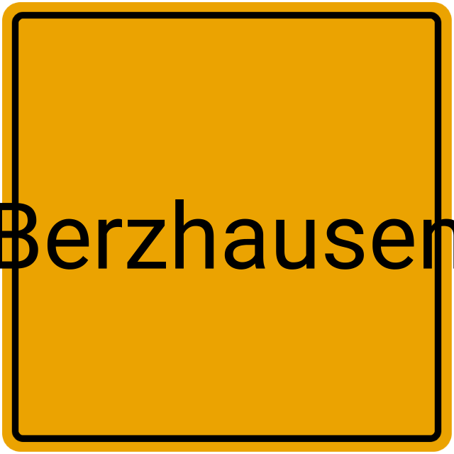Meldebestätigung Berzhausen