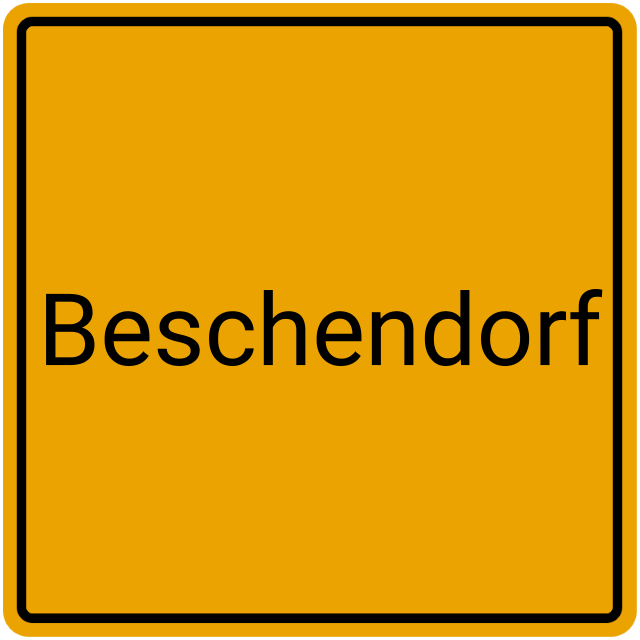 Meldebestätigung Beschendorf