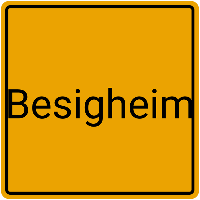 Meldebestätigung Besigheim