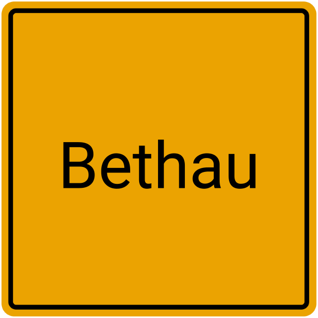 Meldebestätigung Bethau