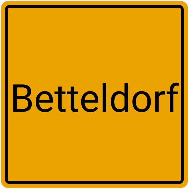 Meldebestätigung Betteldorf