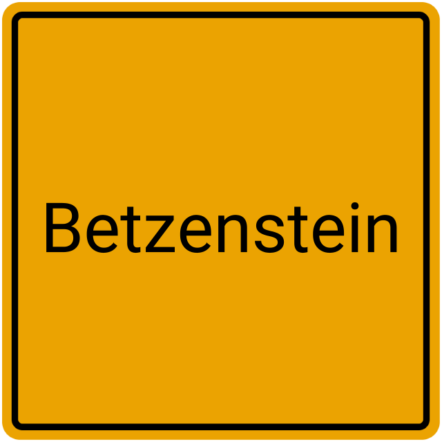 Meldebestätigung Betzenstein