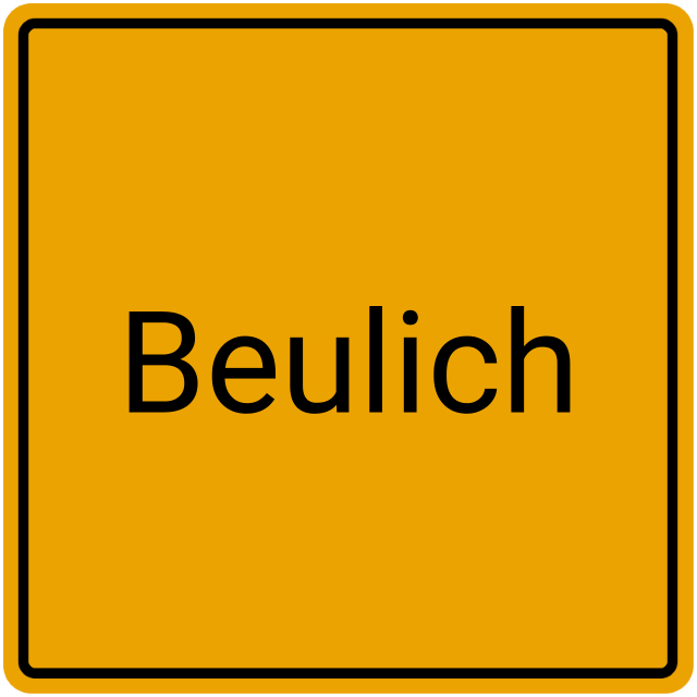 Meldebestätigung Beulich