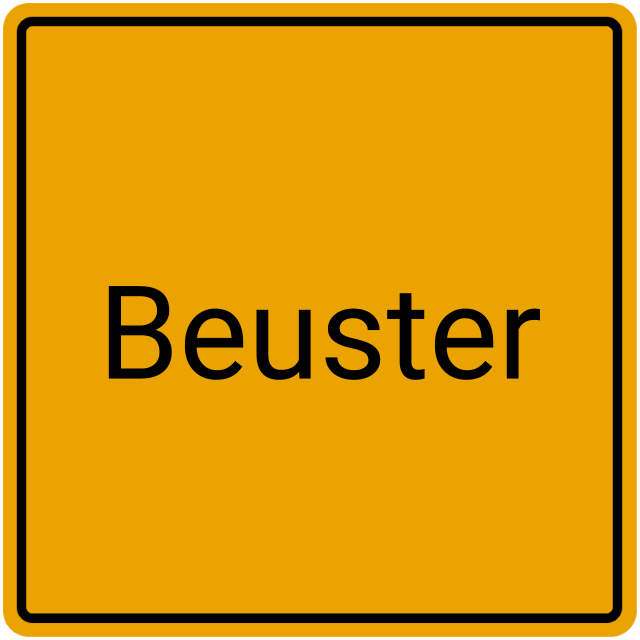 Meldebestätigung Beuster