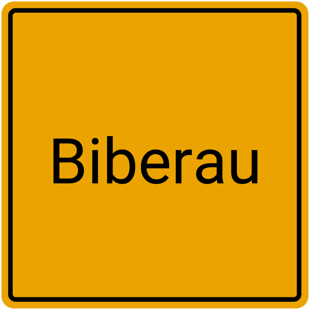 Meldebestätigung Biberau