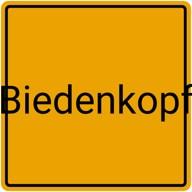 Meldebestätigung Biedenkopf