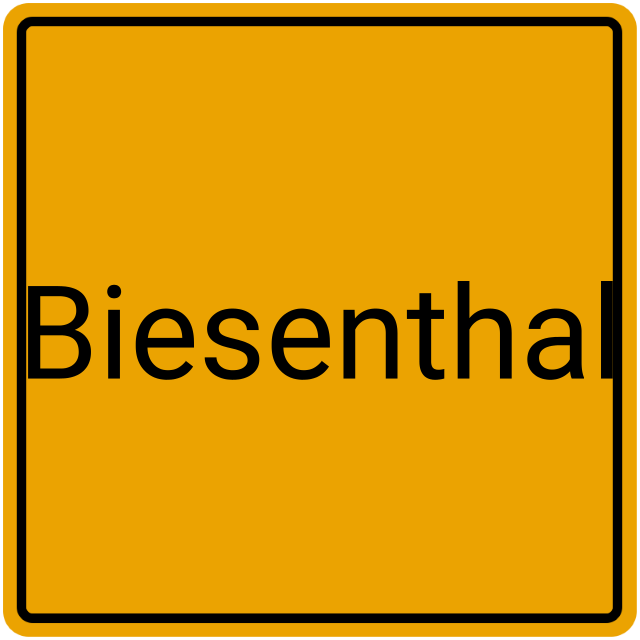 Meldebestätigung Biesenthal