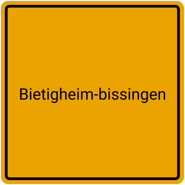 Meldebestätigung Bietigheim-Bissingen