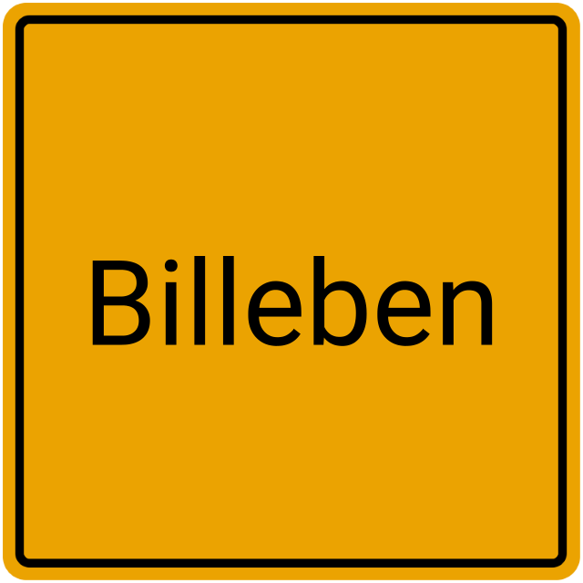 Meldebestätigung Billeben