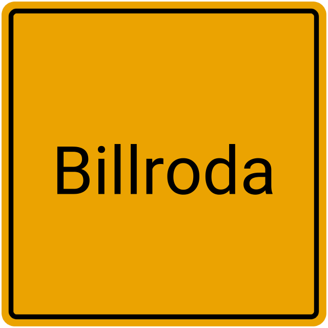 Meldebestätigung Billroda