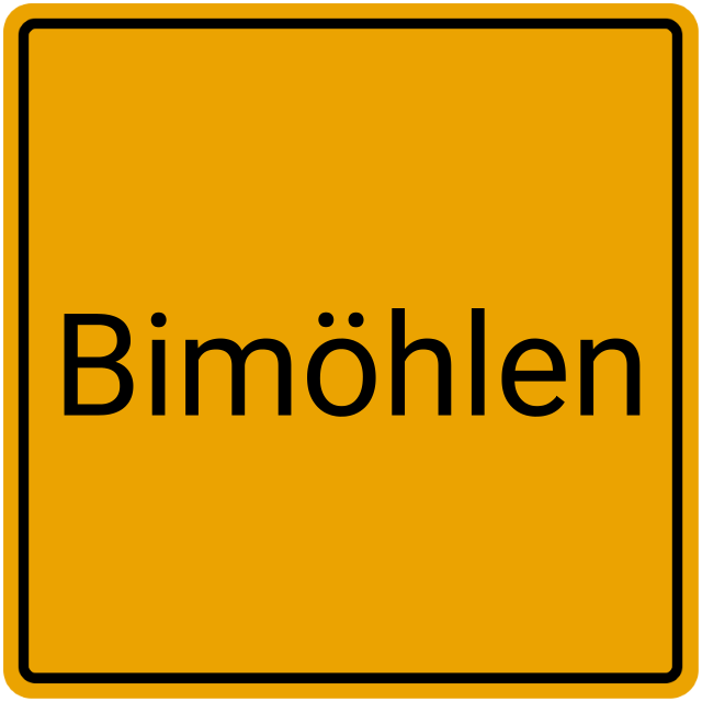 Meldebestätigung Bimöhlen