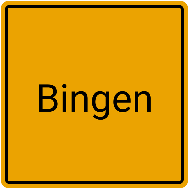 Meldebestätigung Bingen