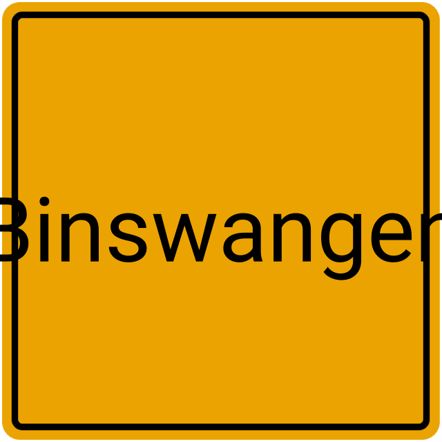 Meldebestätigung Binswangen