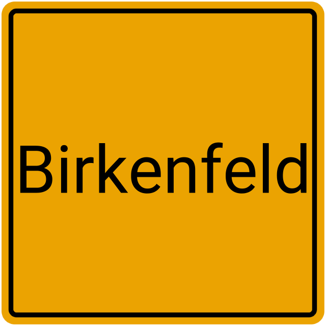 Meldebestätigung Birkenfeld