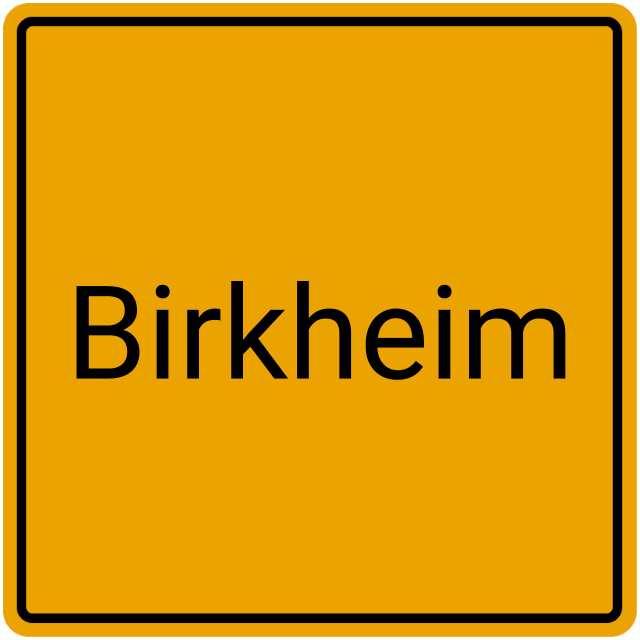 Meldebestätigung Birkheim