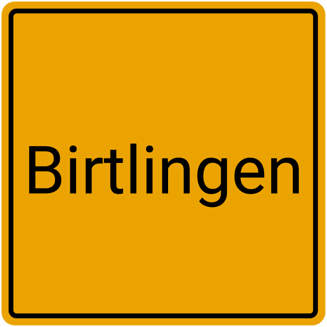 Meldebestätigung Birtlingen