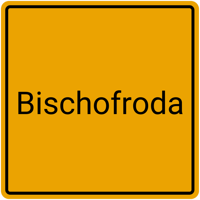 Meldebestätigung Bischofroda