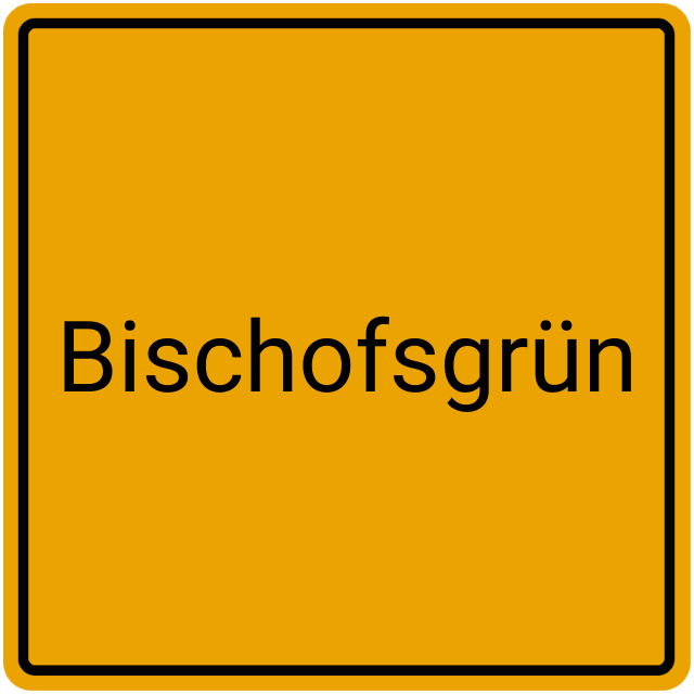 Meldebestätigung Bischofsgrün