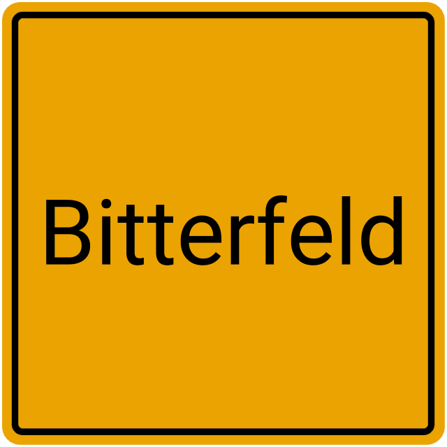 Meldebestätigung Bitterfeld