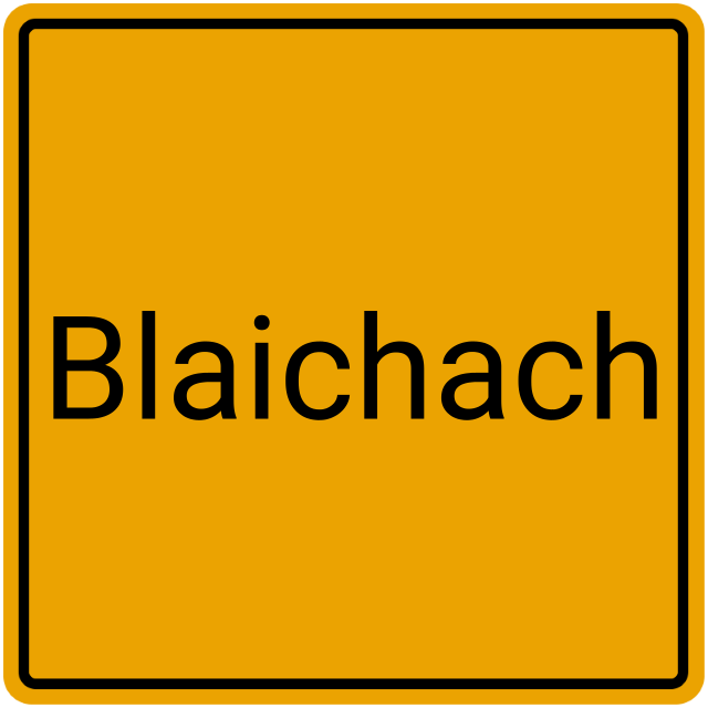 Meldebestätigung Blaichach