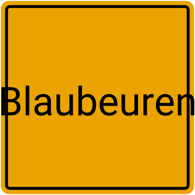 Meldebestätigung Blaubeuren