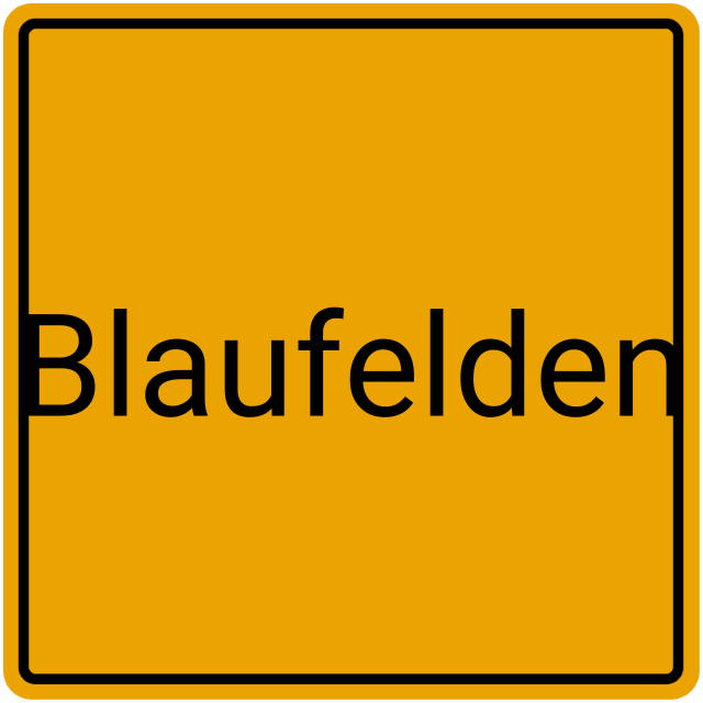 Meldebestätigung Blaufelden