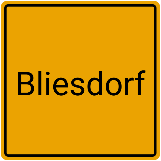 Meldebestätigung Bliesdorf